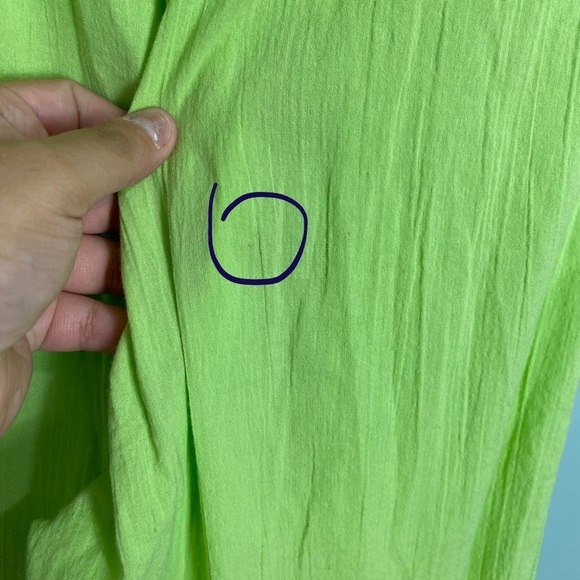 Tach Clothing Green Bell Wide Leg Flare Pants‎ Sz Small - Picture 6 of 9